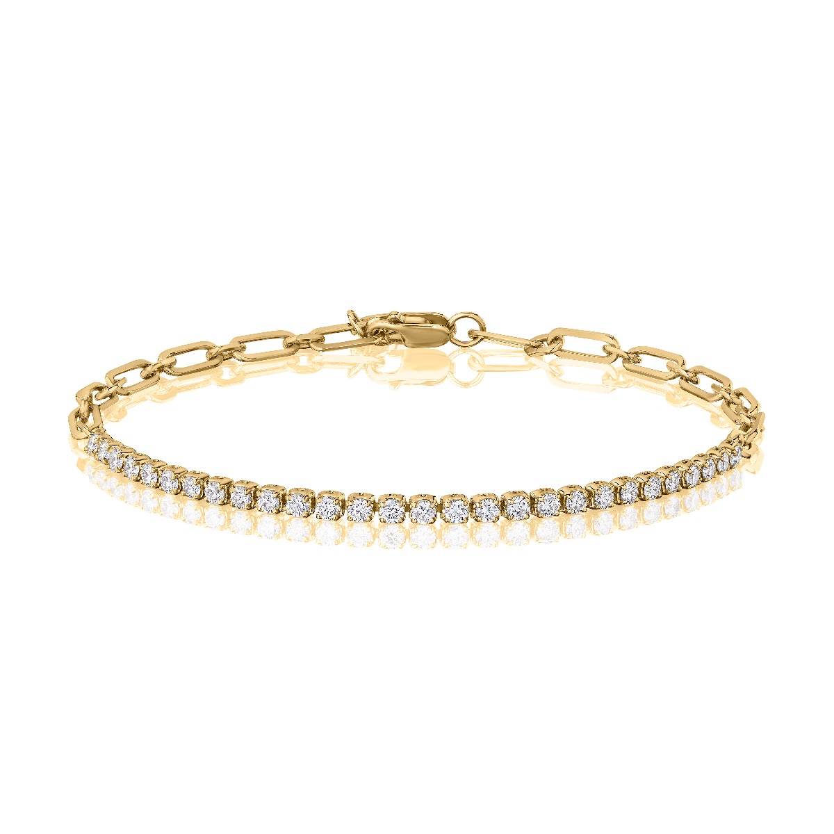 Diamond Chain Bracelet