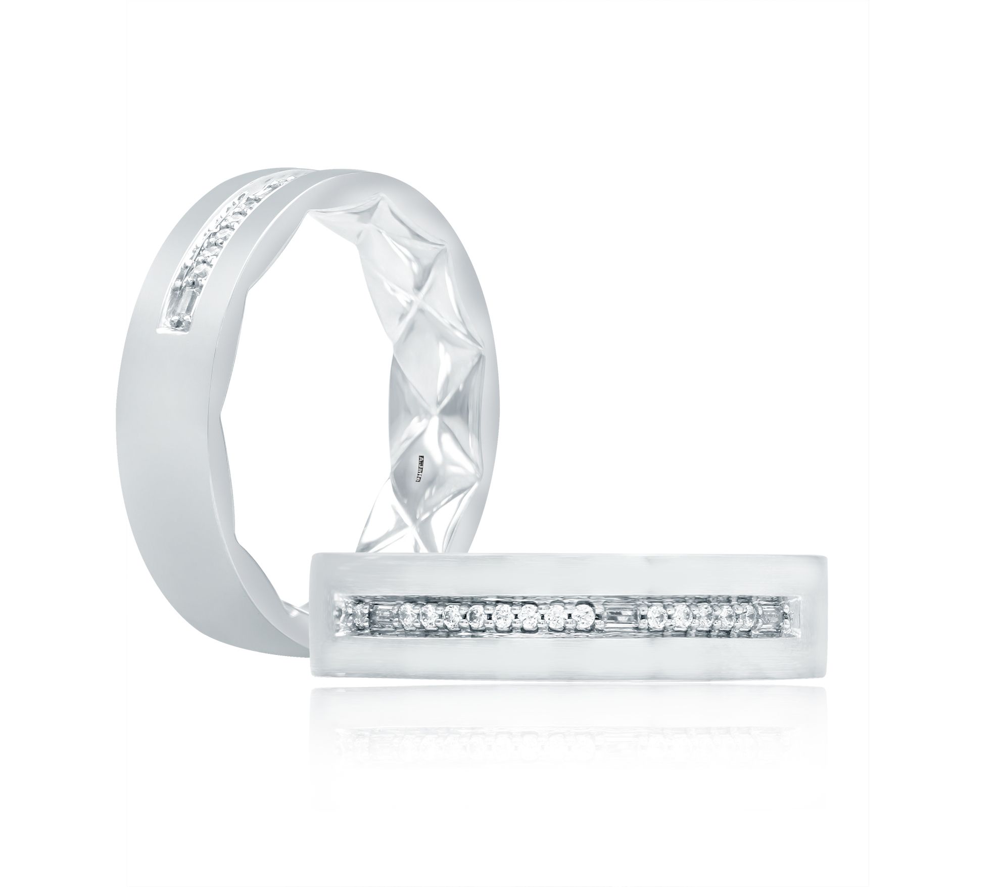 Morse Code Men's Diamond Ring - Believe