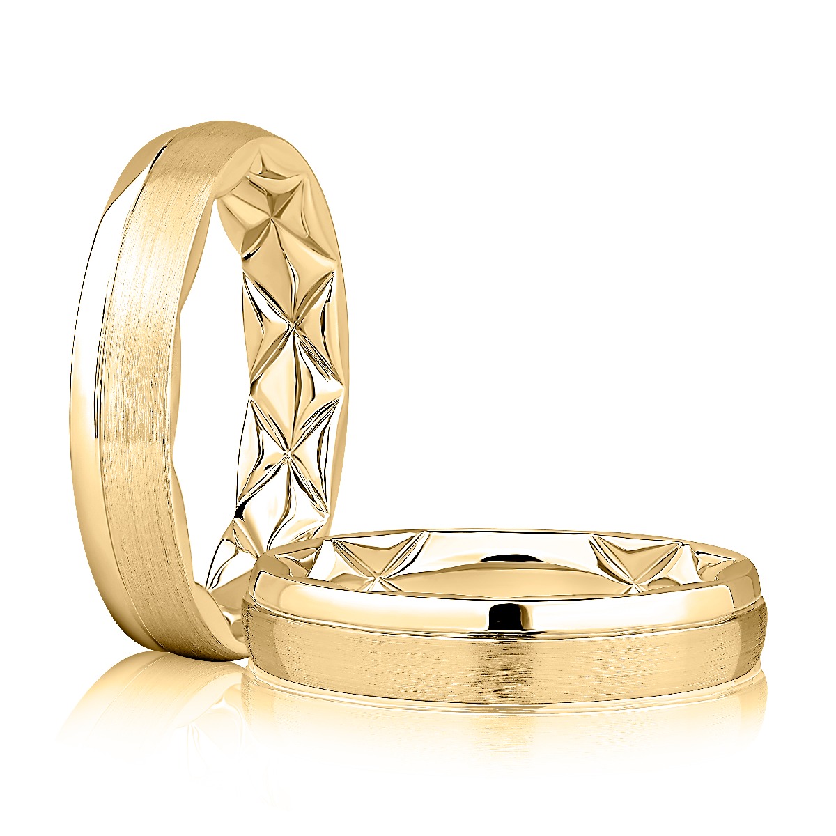 5mm Polished Step Edge A.JAFFE Quilts® Satin Finished Band