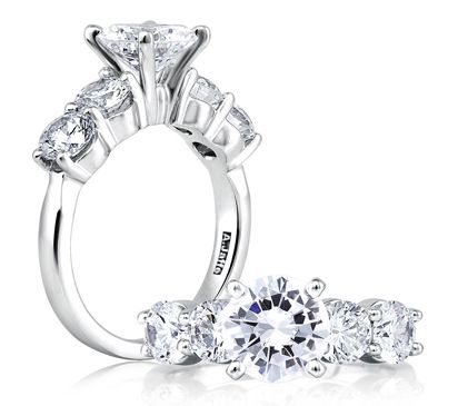 Classic Five Stone Engagement Ring 