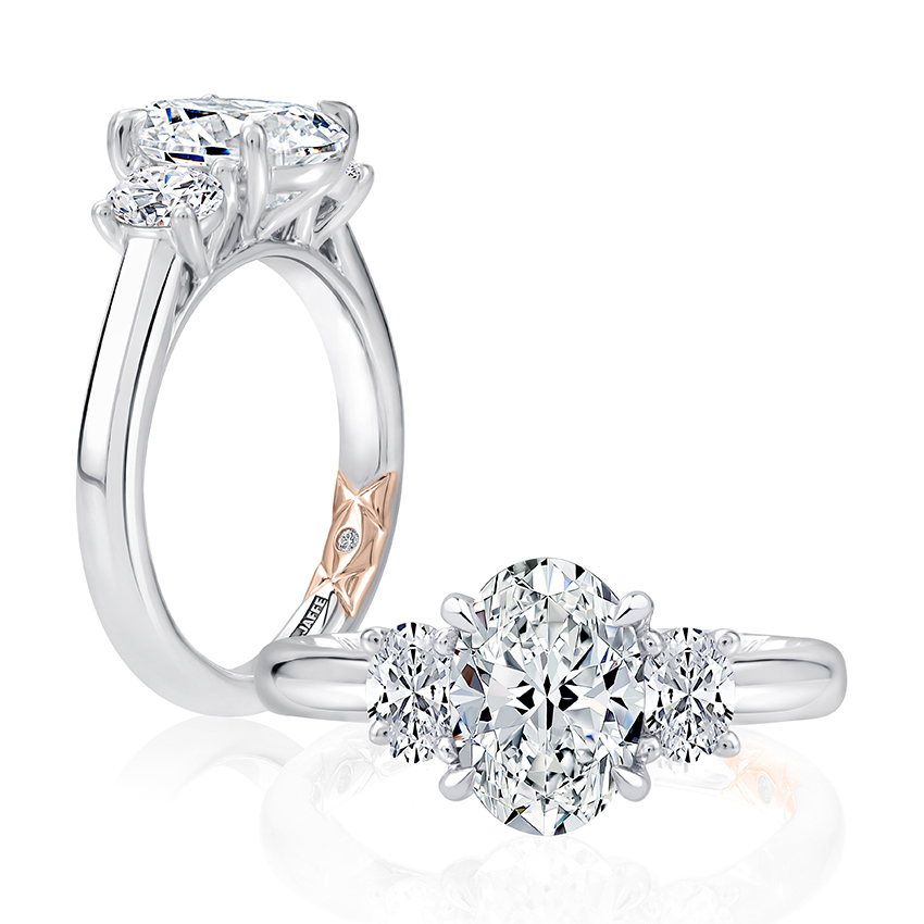 Designer Engagement Rings For Women, Nickel Free Rings - A.JAFFE