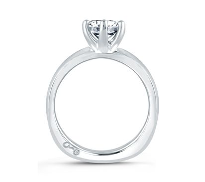 The Six Prong Solitaire Engagement Ring