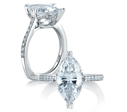 Statement Marquise Engagement Ring