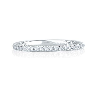 Unique Delicate Quilted Anniversary Band