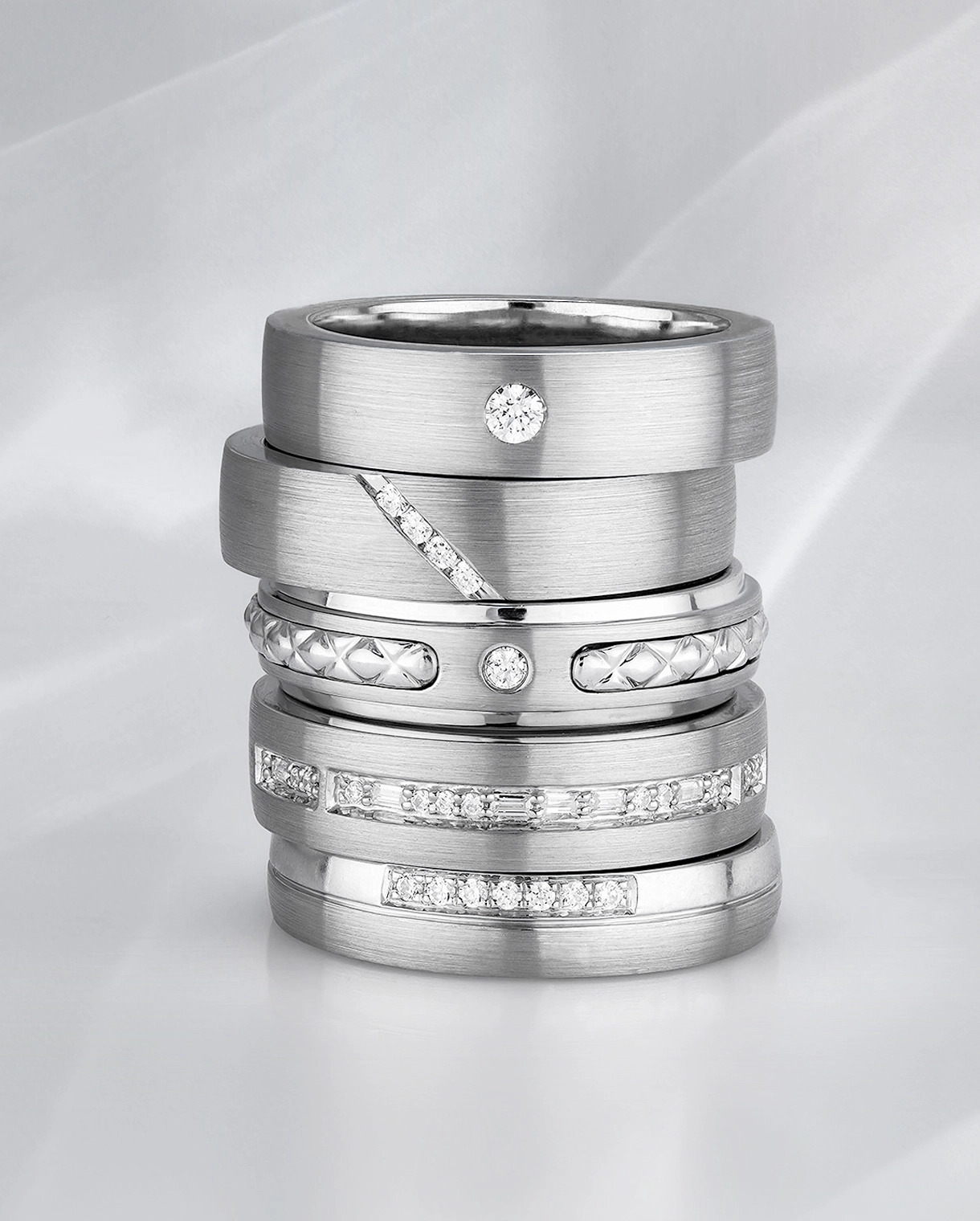 Rose Gold Diamond Engagement Ring — Quercus Raleigh Custom